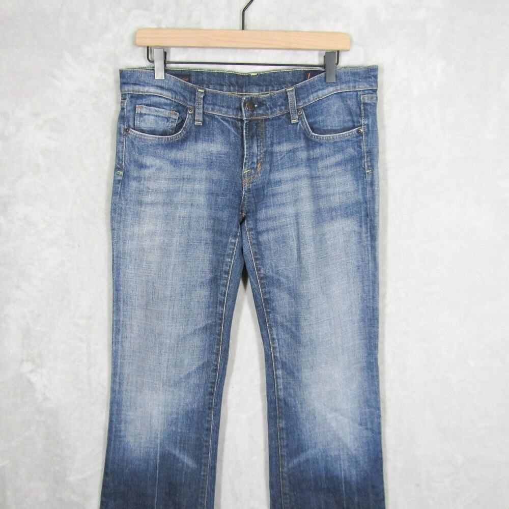 Citizens Of Humanity Jeans Size 30 Denim Womens Kelly Stretch Low Waist Bootcut - Picture 2 of 14